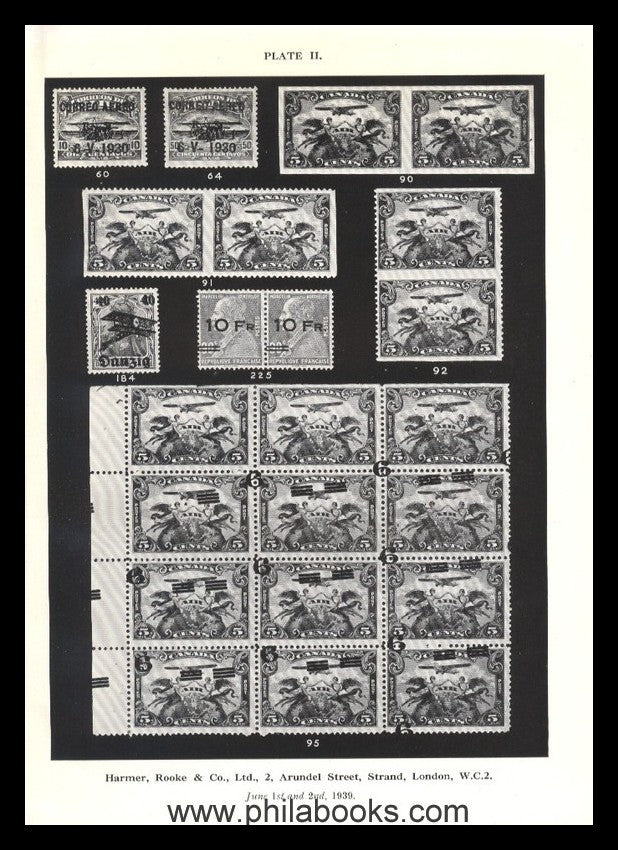 McCleverty (Anson) Collection of Rare Air Post Stamps, Harmer, Roo...