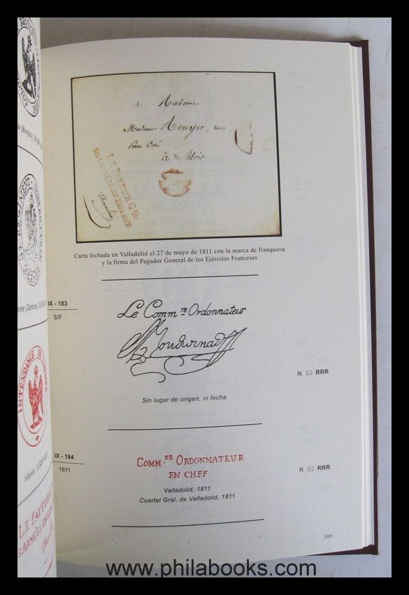 Tizon, M., Marcas Postales de los Ejércitos Franceses en Espana (1 ...