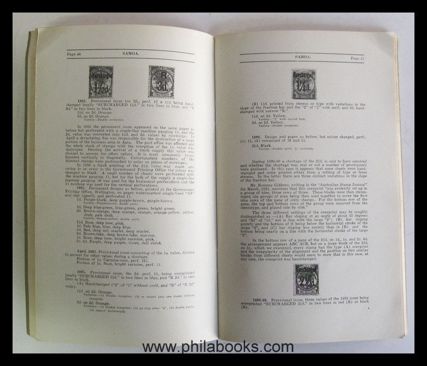 Collins, R.J.G., The Stamps of the Pacific Islands (Vol. 1), Verne ...