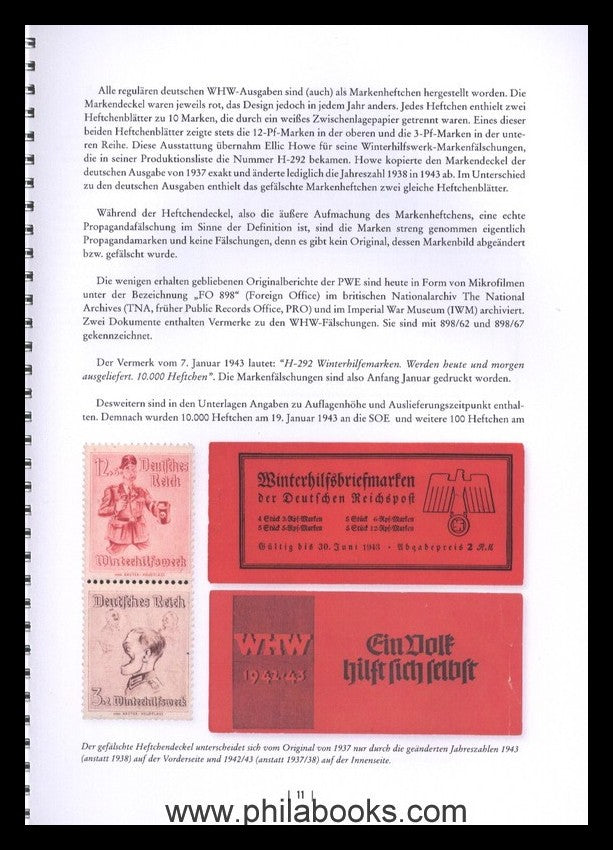 Baldus, W., The British Winter Relief Organization propaganda forgeries, ...