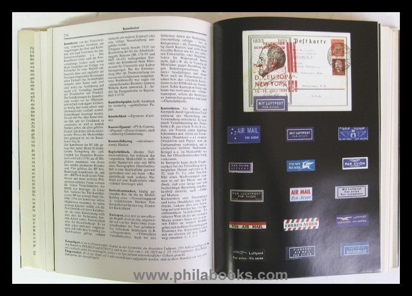 Häger, U., Großes Lexikon der Philatelie, 1973, hier ein Exemplar ...