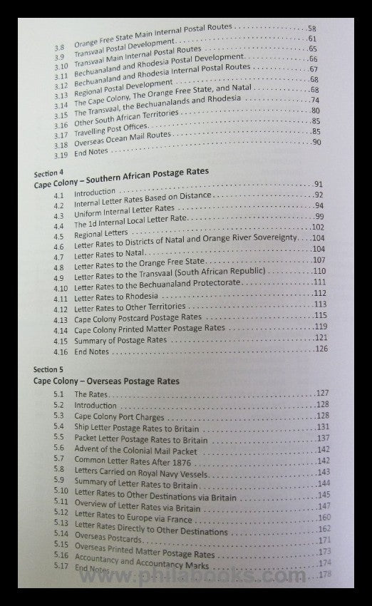 Trotter, B., Southern African Mails, Routes, Rates and Regulations ...