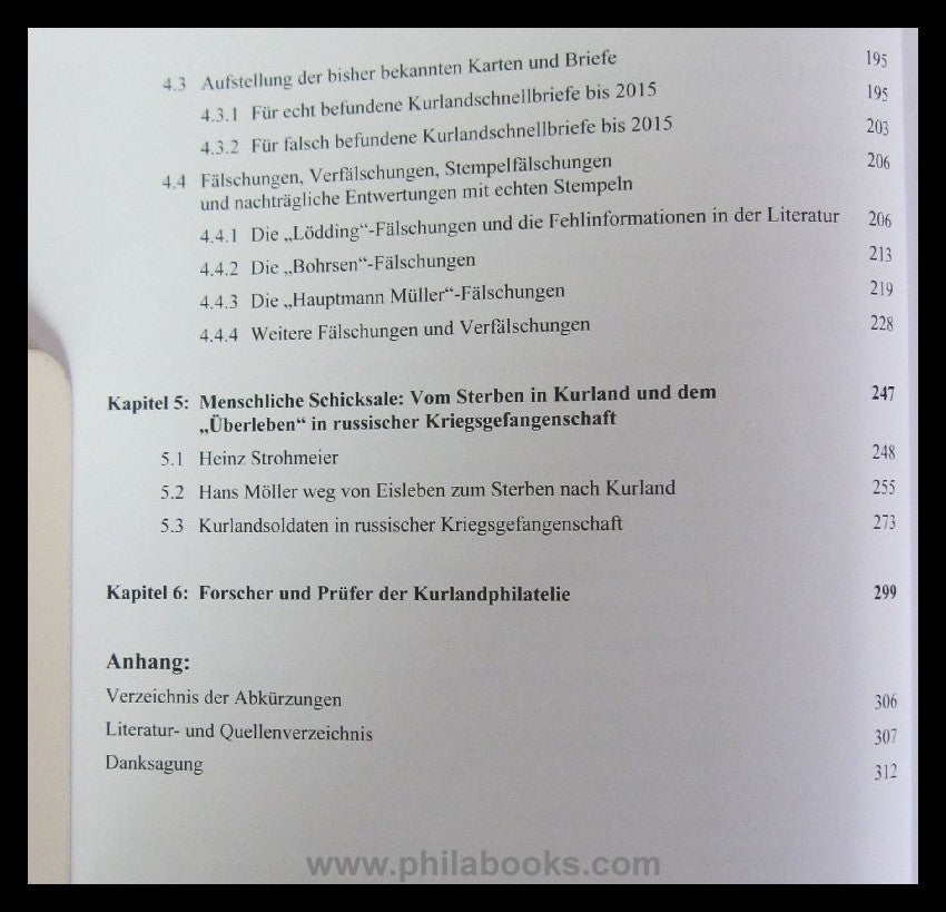 van Loo, W., Postverkehr Kurland (1944-1945), Schriftenreihe des B ...