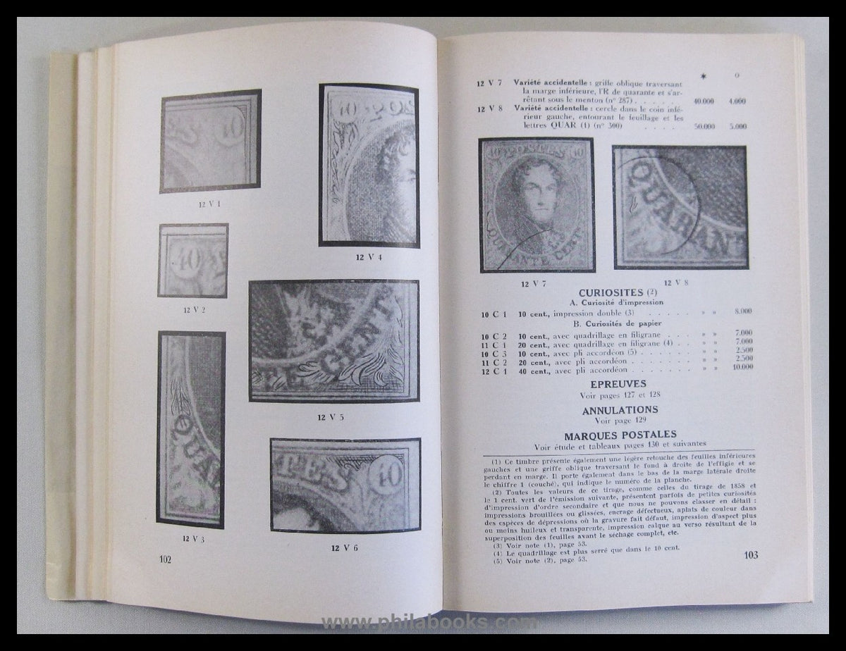 Balasse, W., Catalogue Belgique, Congo Belge, Tome I, 1949, der gr ...