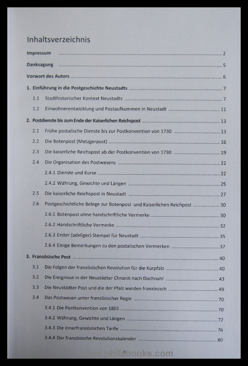 Dorr, E., Historische Streifzüge durch die Postgeschichte der Stad ...