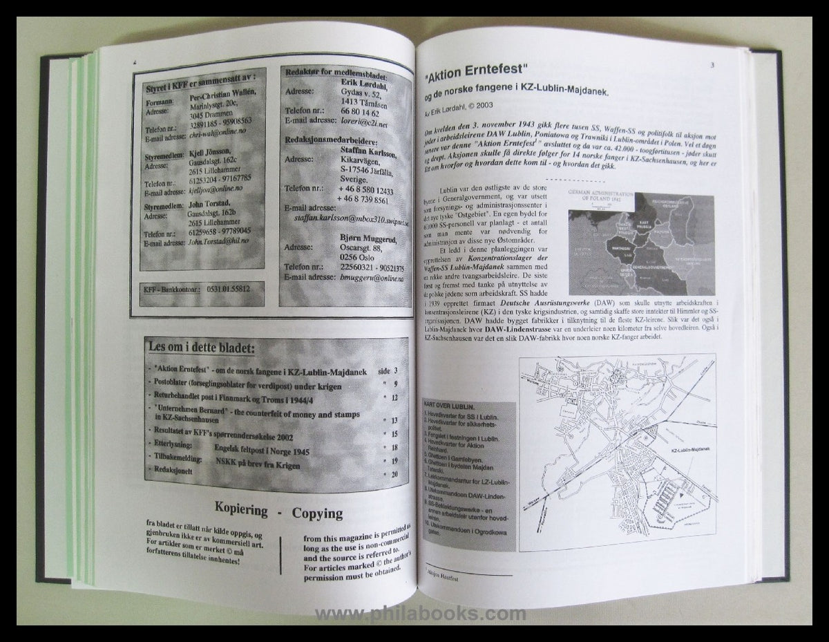 Krigsposten 2001 - 2003, Vorläufer des guten Journals Tidsskrift f ...