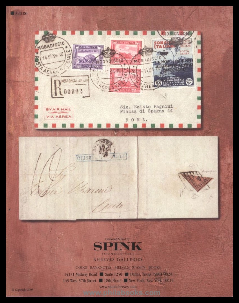 Spink/Shreves, auction, 2008-01 'Gilbert'