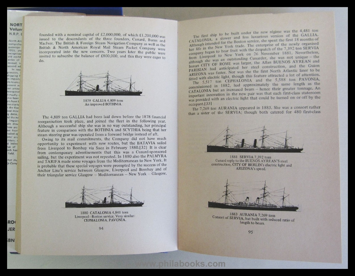 Bonsor, N.R.P., North Atlantic Seaway. An illustrated history of t ...
