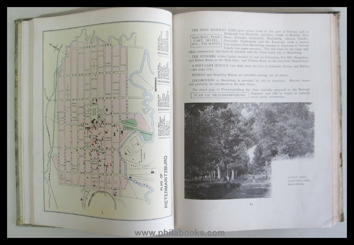 Harrison, C.W.F., Natal, Illustrated Official Railway Guide and Ge ...