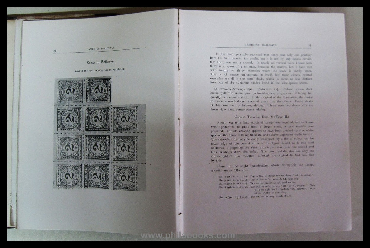 L'Estrange Ewen, H. A History of Railway Letter Stamps, Ewen's Co ...