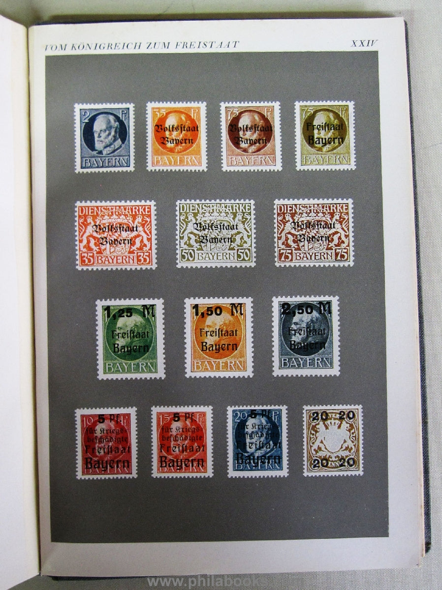 Brunner, J., Bayerns Postwertzeichen 1849-1920,1924, 95 S. mit 32 ...