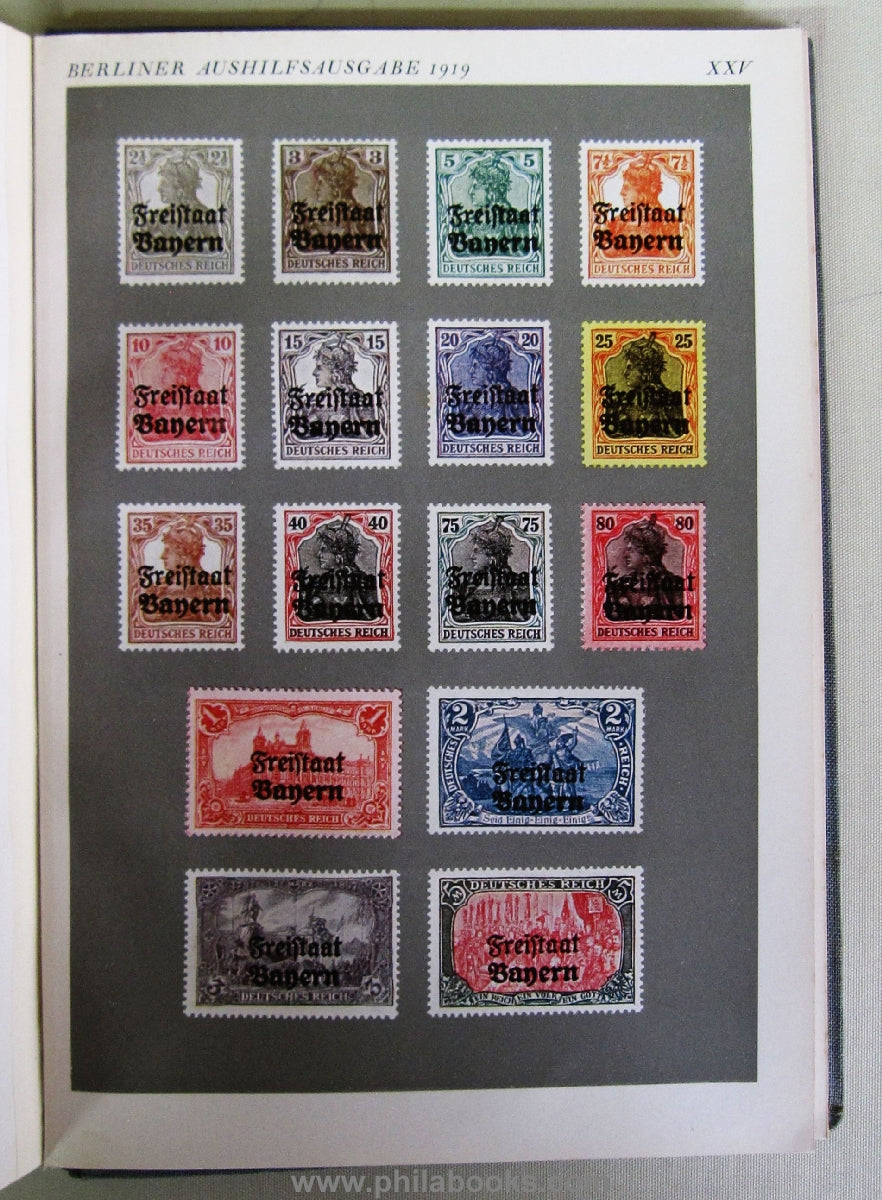 Brunner, J., Bayerns Postwertzeichen 1849-1920,1924, 95 S. mit 32 ...