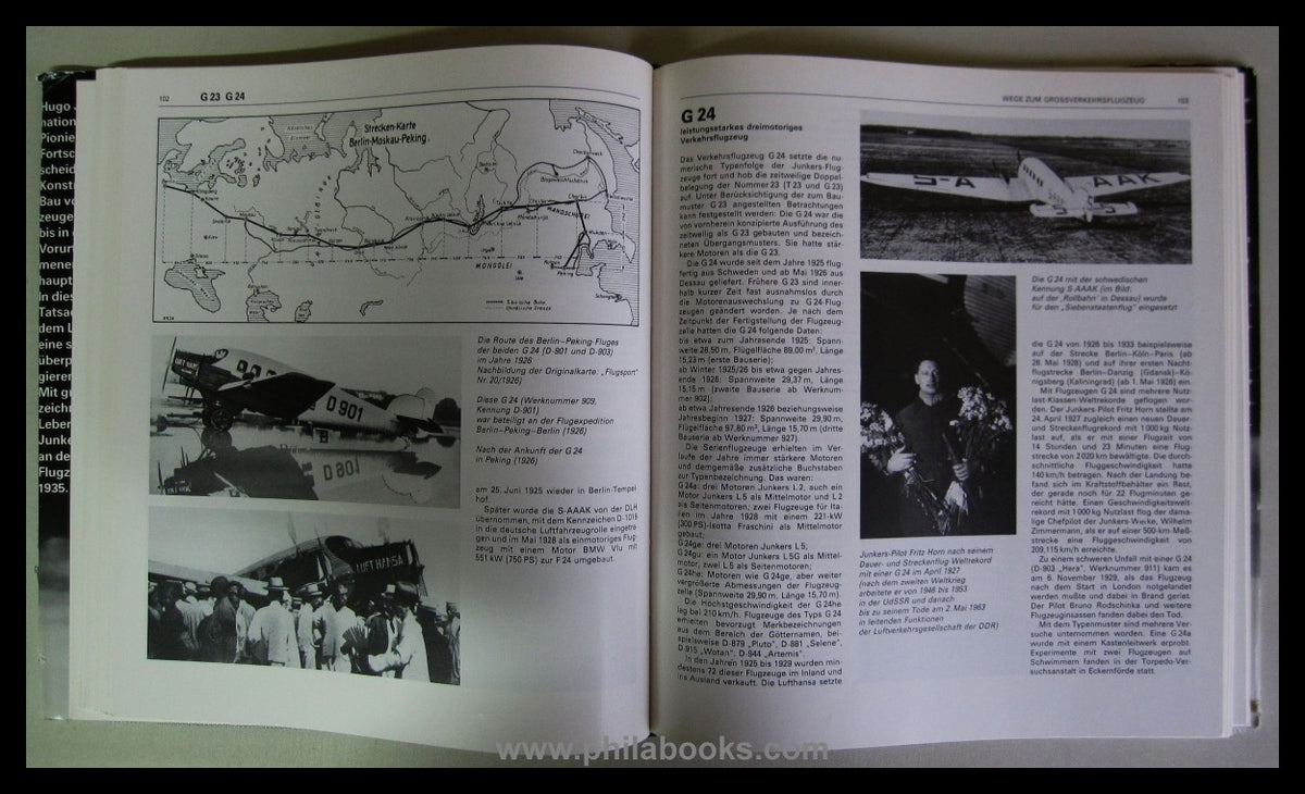 Schmitt, G., Junkers and his aircraft, transpress, 1986, general ...