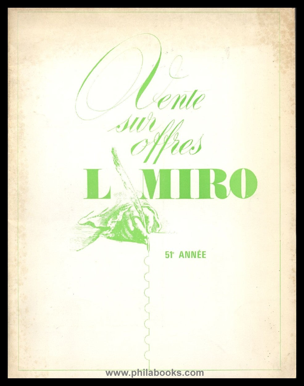 Miro, auction, 1970-06 'Lecerf'