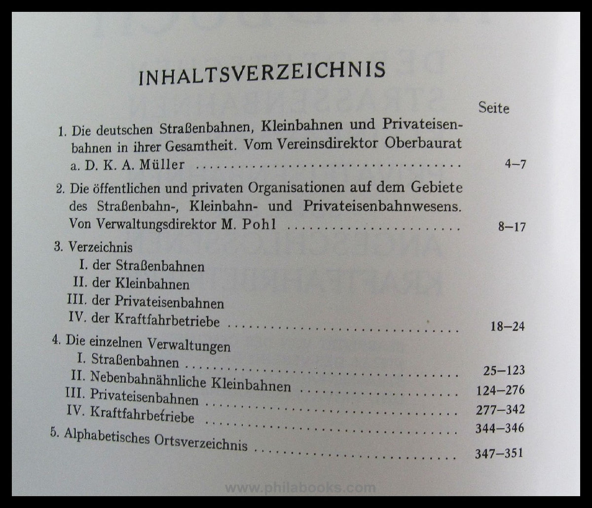 Handbuch der deutschen Straßenbahnen Kleinbahnen Privatbahnen, Eis ...