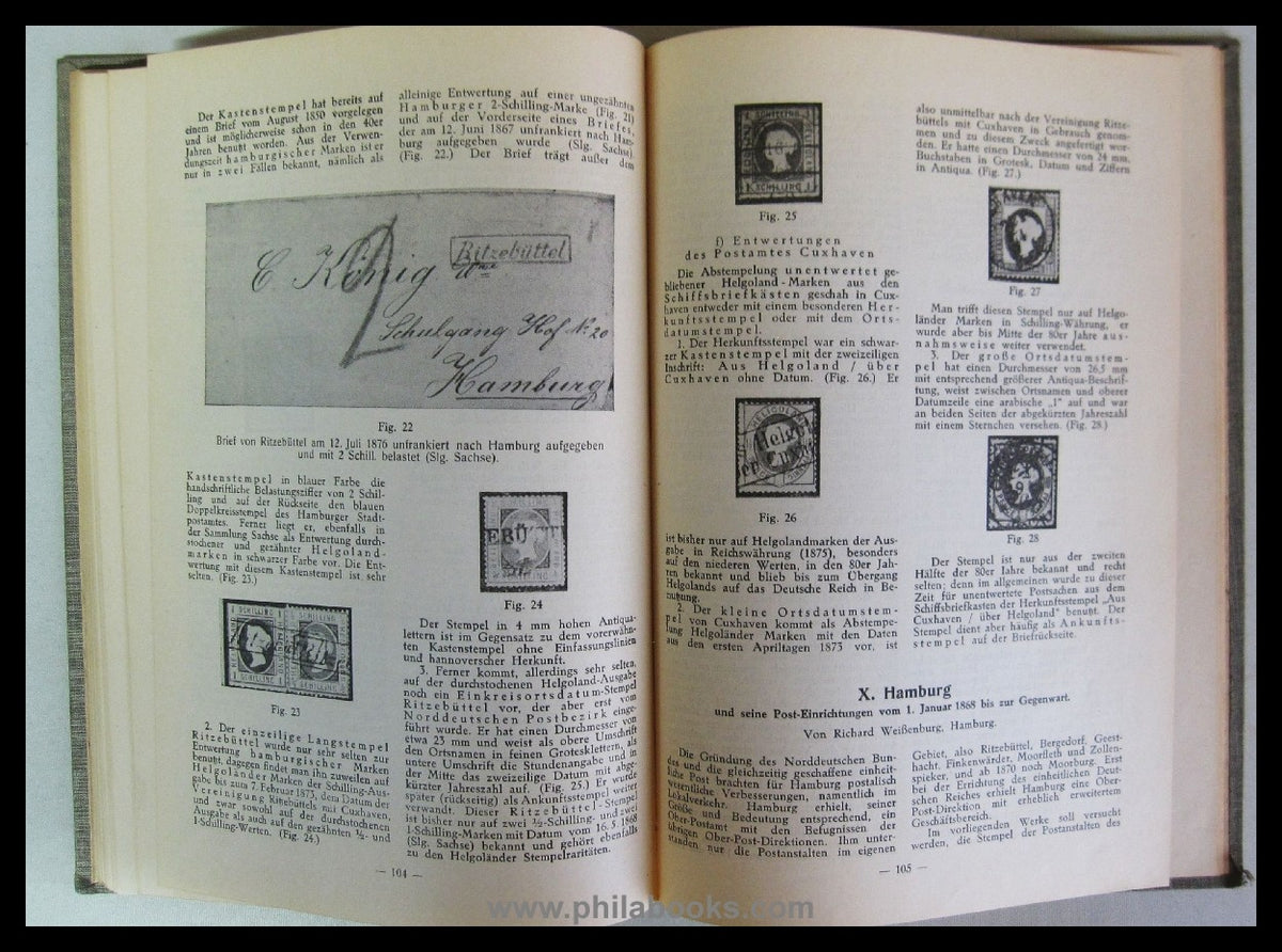 Verein für Briefmarkenkunde zu Hamburg von 1885, Hamburg, seine Po ...