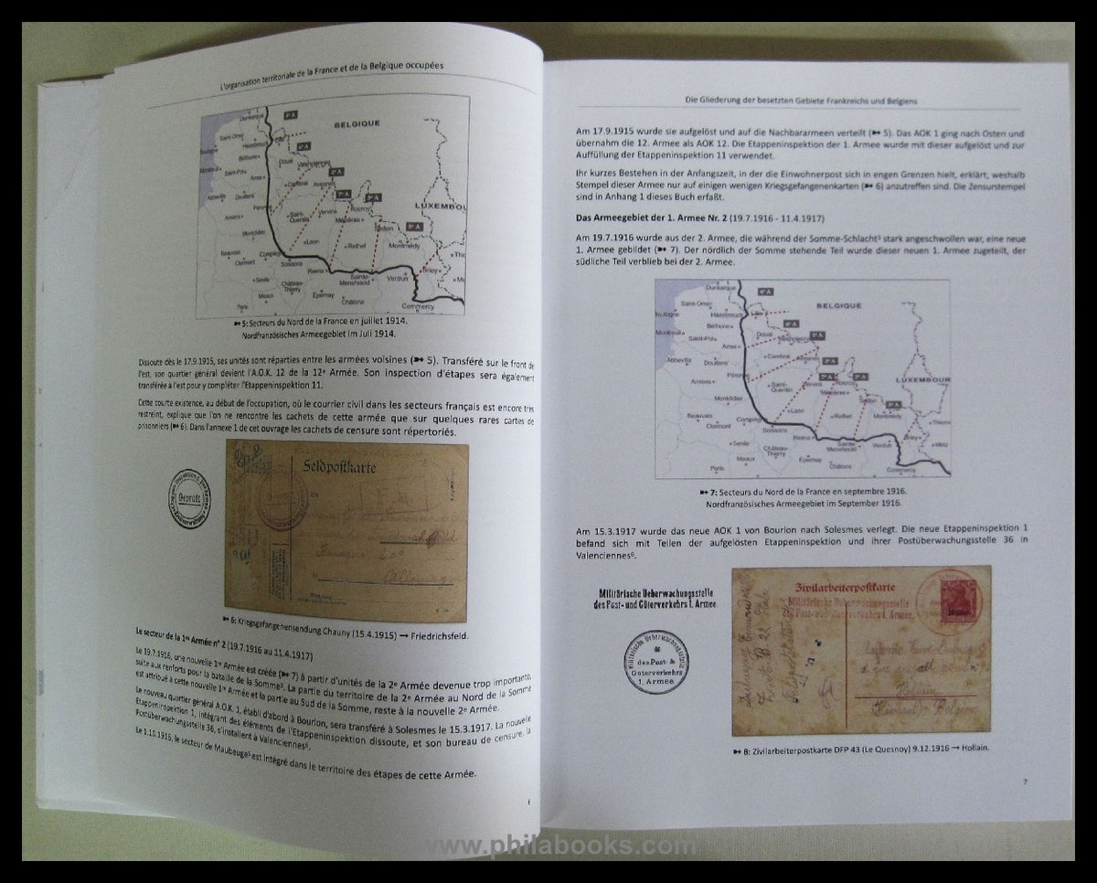 Ludwig/ Van Dooren, Le Courrier civil dans le Nord de la France oc ...