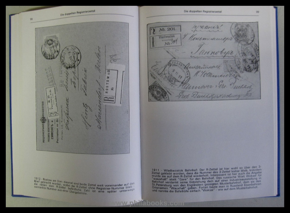 Hofmann, v. H., 3AKA3HOE - Recommended, The registered mail...