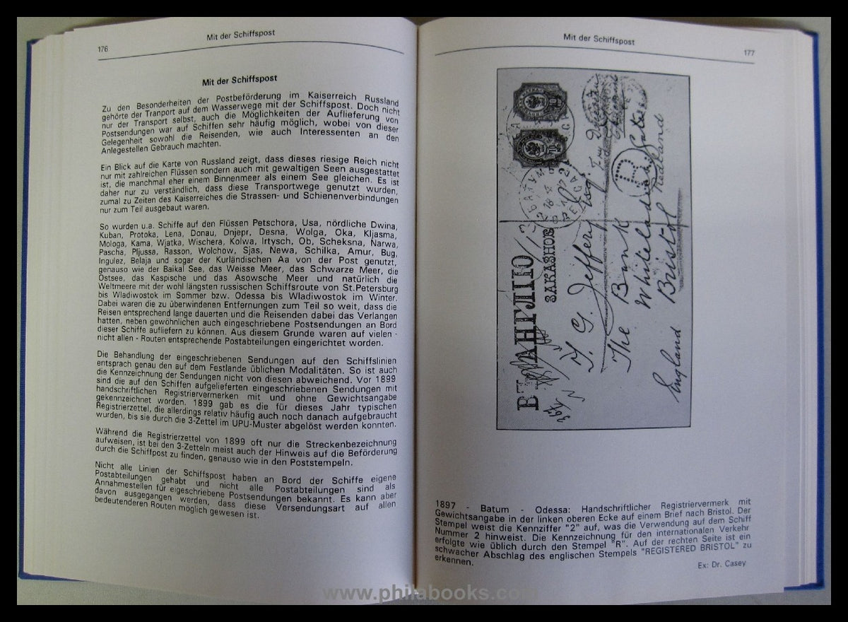 Hofmann, v. H., 3AKA3HOE - Recommended, The registered mail...
