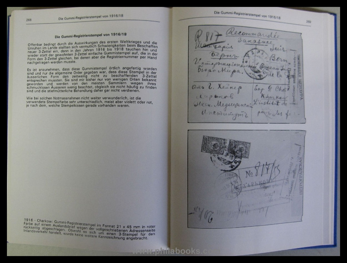 Hofmann, v. H., 3AKA3HOE - Recommended, The registered mail...