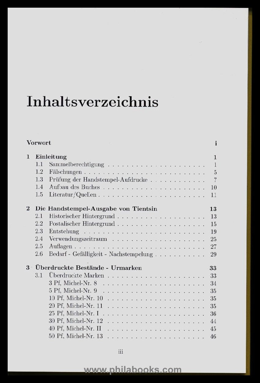 Jäschke-Lantelme, Die Handstempelaufdrucke von Tientsin, Deutsche ...
