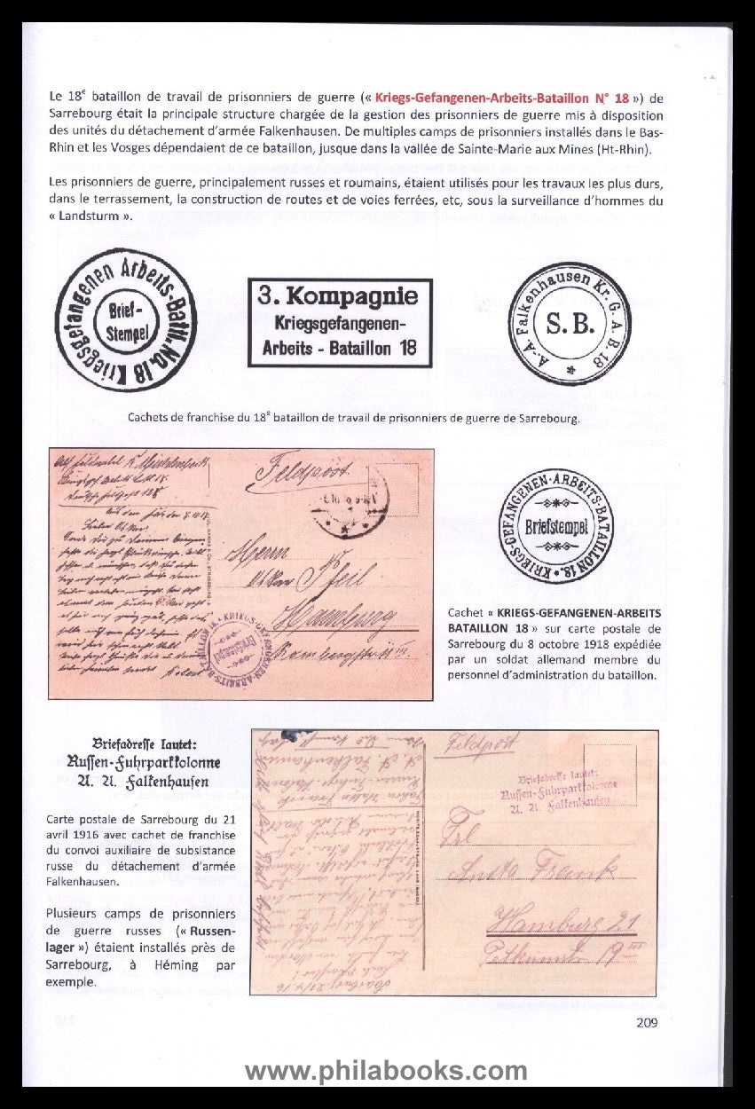 Bastian, J.-C./Frick, M.: La Grande Guerre en Alsace-Lorraine 1914 ...