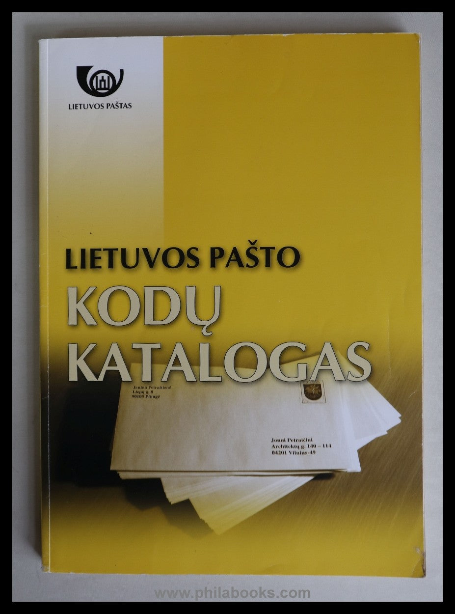 Latvijas Pasts, Pasta Indenski, offizielle Postleitzahlenverzeichn ...