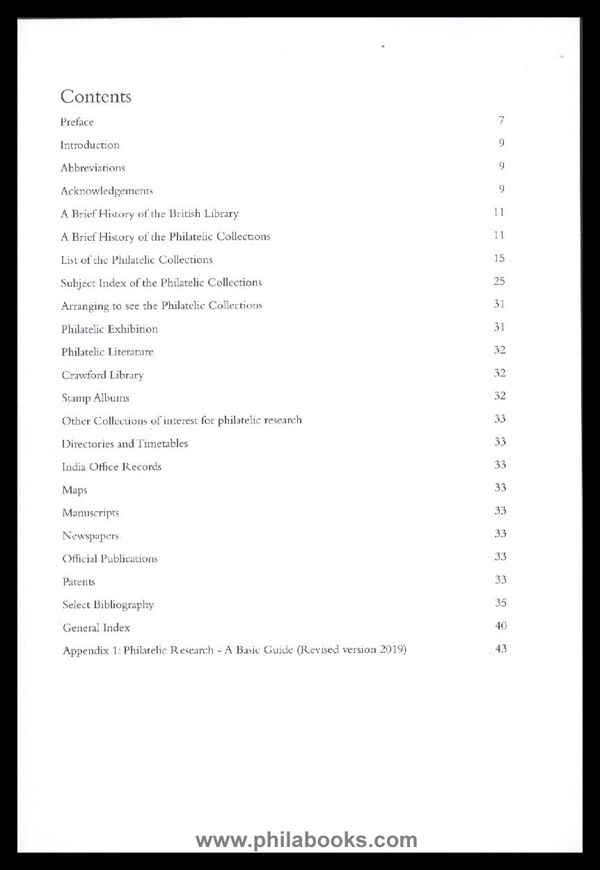 Beech, David R. - A Guide to Philatelic Research at The British Li ...