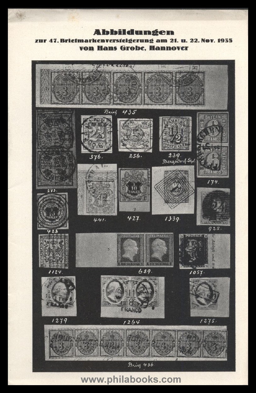 Grobe, Auction 047, 1935-11