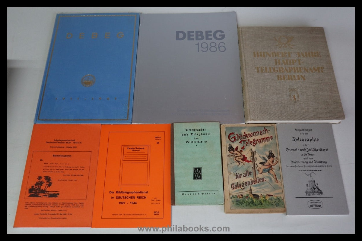 Telegraphy, German Reich, Federal Republic, GDR, here is a collection ...