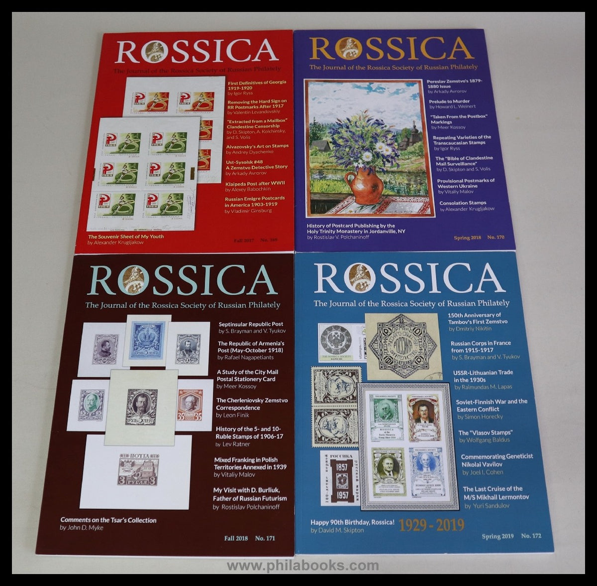 The Journal of The Rossica Society of Russian Philately, hier die ...