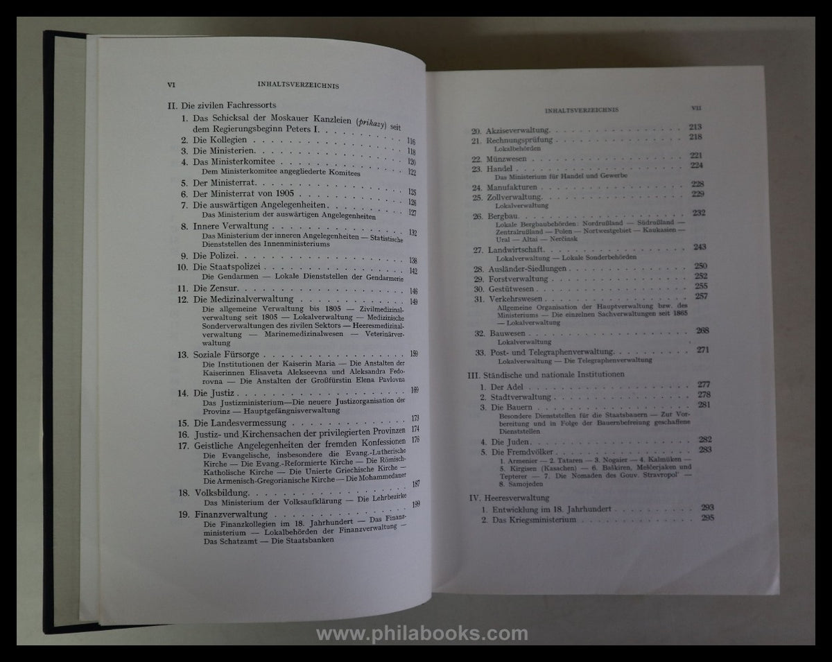 Amburger, E., Geschichte der Behördenorganisation Russlands von Pe ...