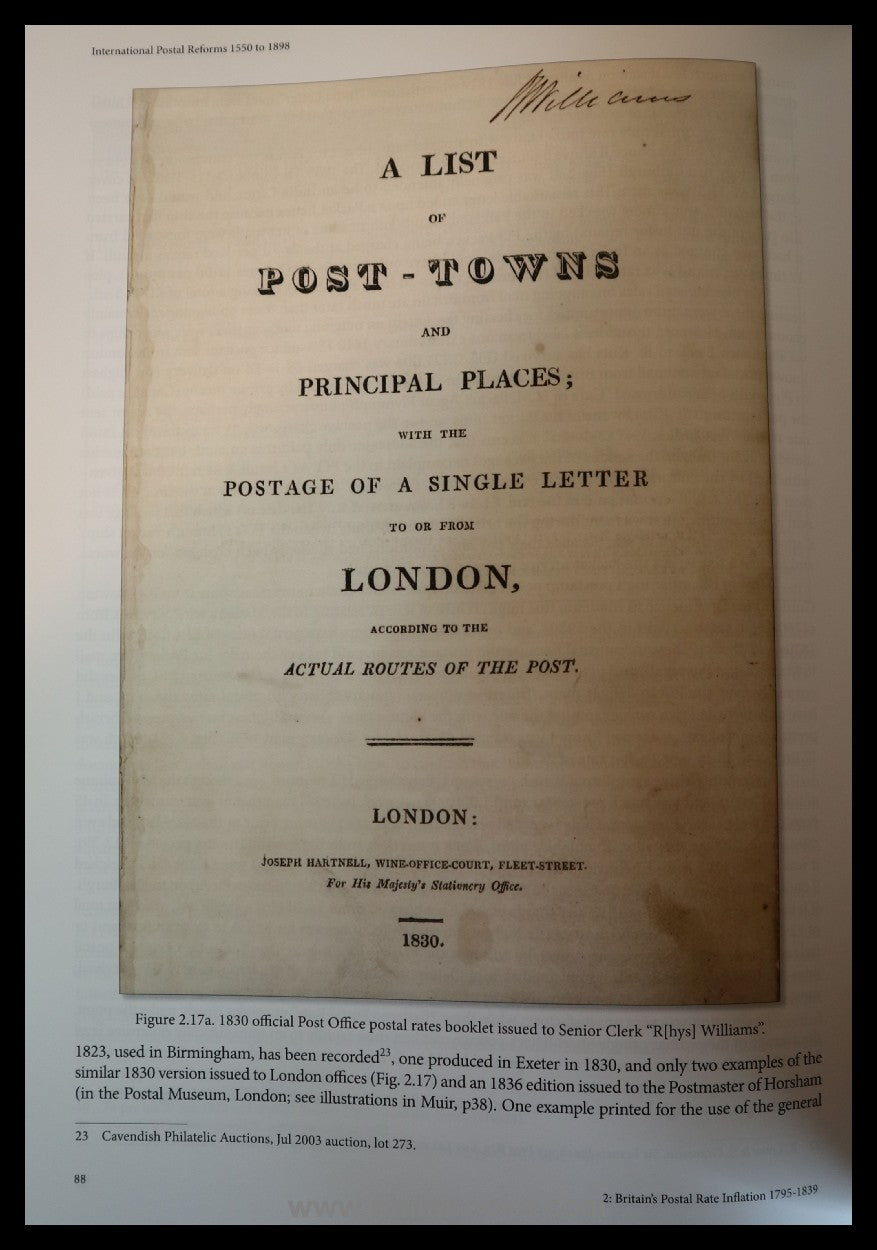 Grimwood-Taylor, JL, International Postal Reforms, Volume I: Pos...