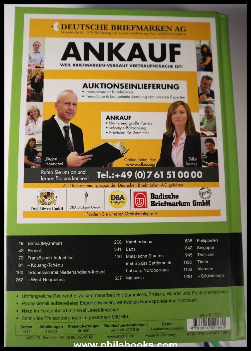 Michel, Südostasien, 41. letzte Auflage, 2017, darin u.a. Indonesi ...