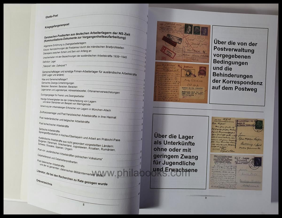 Frech, Hanspeter: Postkarten 1933-1945 aus oder zu NS-Lagern aller ...