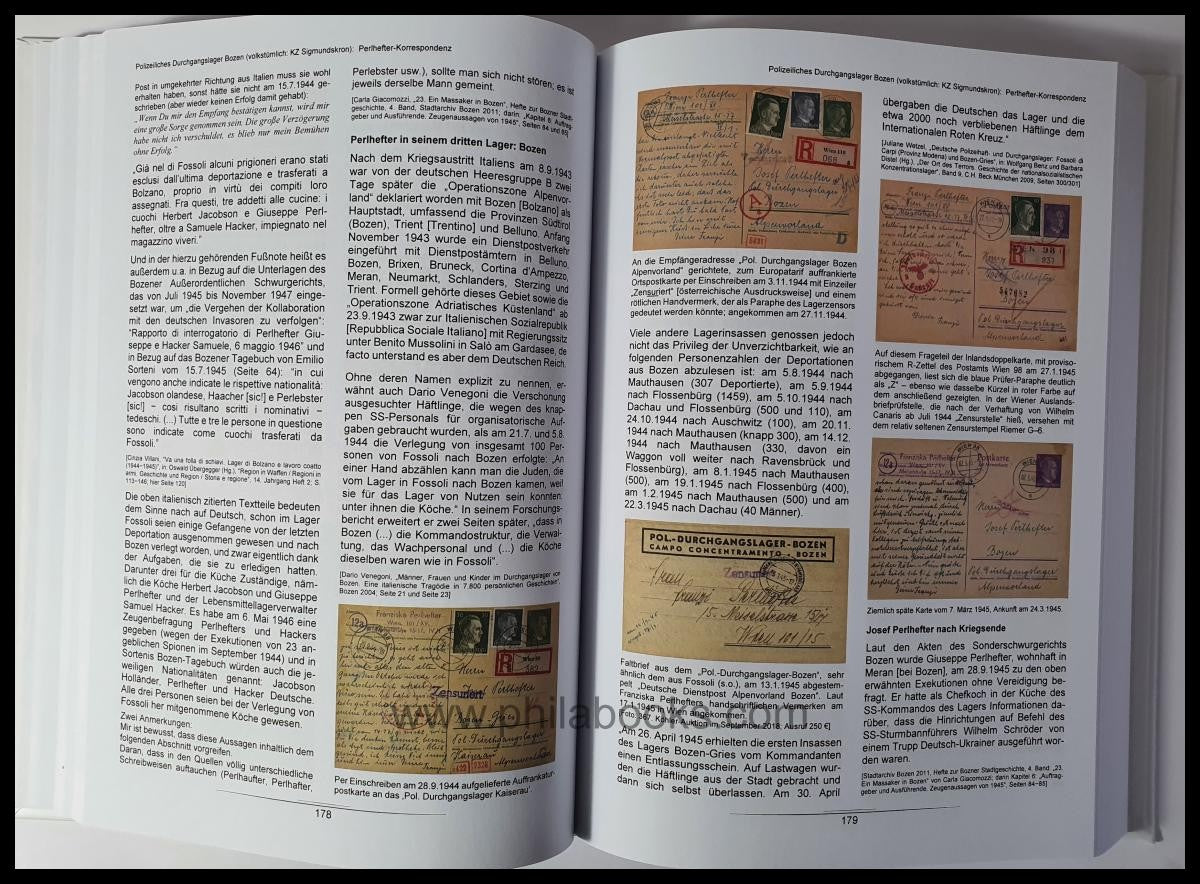 Frech, Hanspeter: Postkarten 1933-1945 aus oder zu NS-Lagern aller ...
