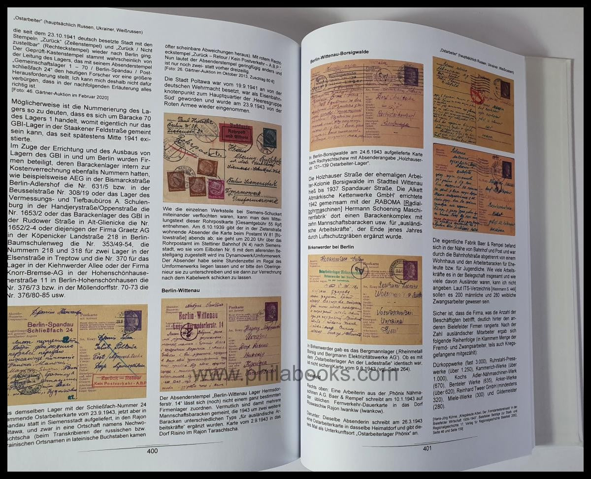 Frech, Hanspeter: Postkarten 1933-1945 aus oder zu NS-Lagern aller ...