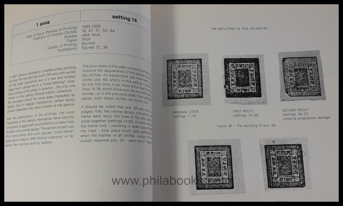 Hellrigl/ Vignola, The Classic Stamps of Nepal, 1984, Plattierungs ...