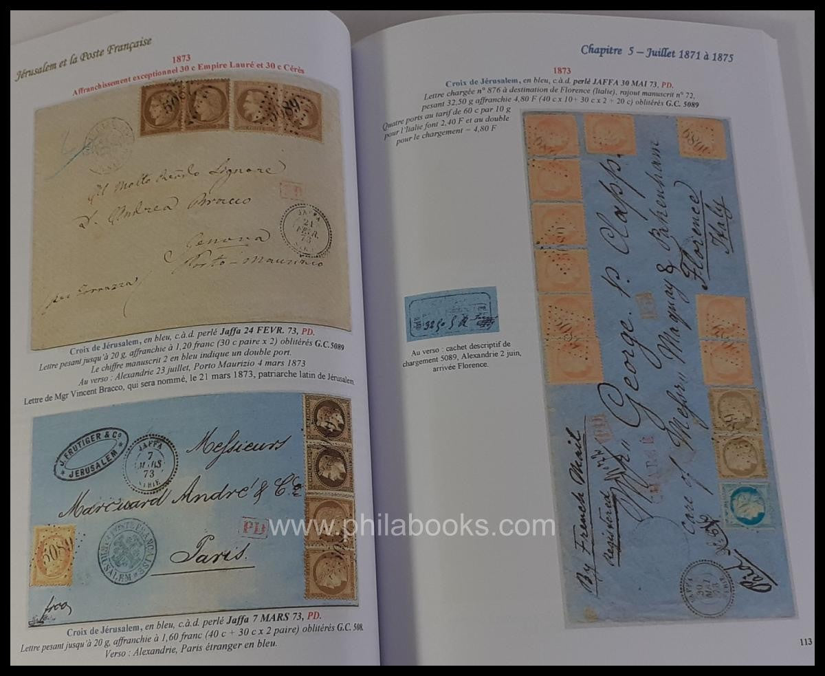 Livnat, R., Jérusalem et la Poste Francaise en Terre sainte 1843-1 ...