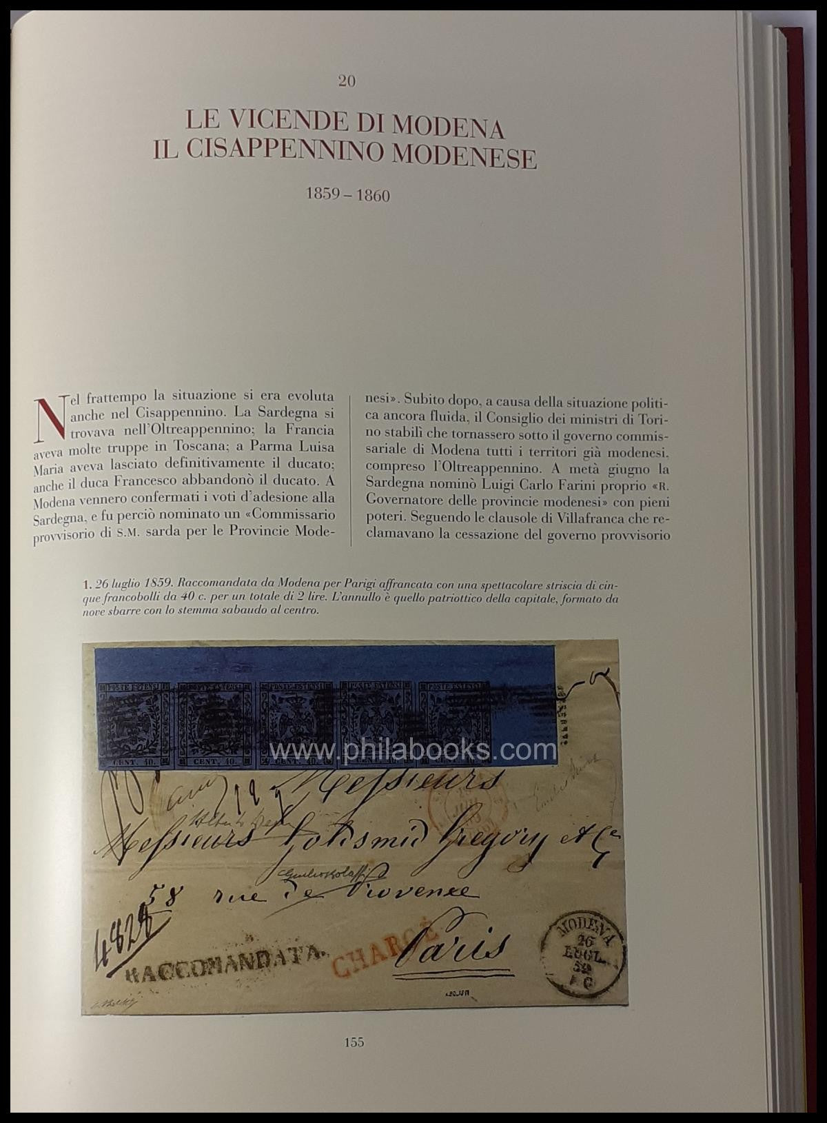 Crevato-Selvaggi B., Quel Magnifico Biennio 1859-1861, Fed. Filate ...