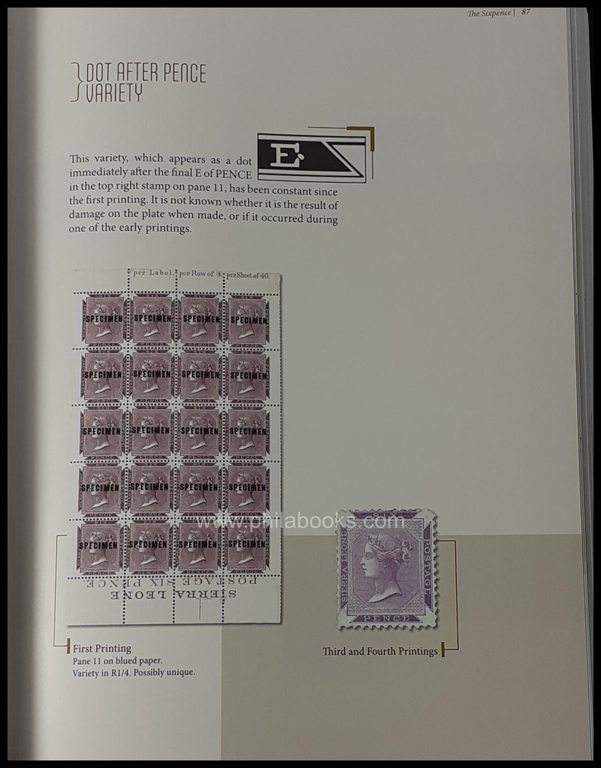 Halawi, Dr. M., Echoes of Empire:Sierra Leone Philatelic Legacy 17 ...
