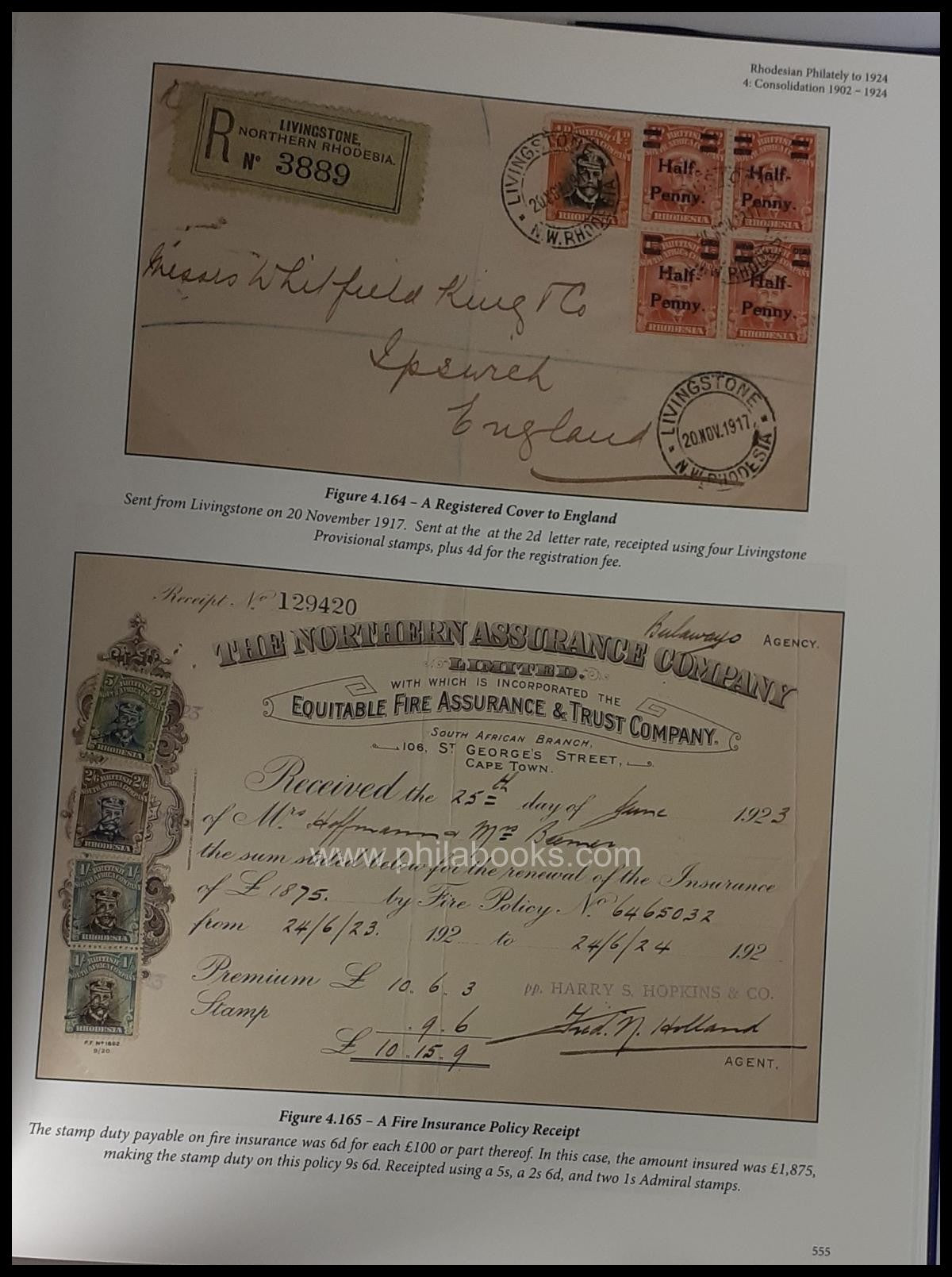 Trotter, B./Hoffman, C./ Flanagan, P. Rhodesian Philately up to 19 ...