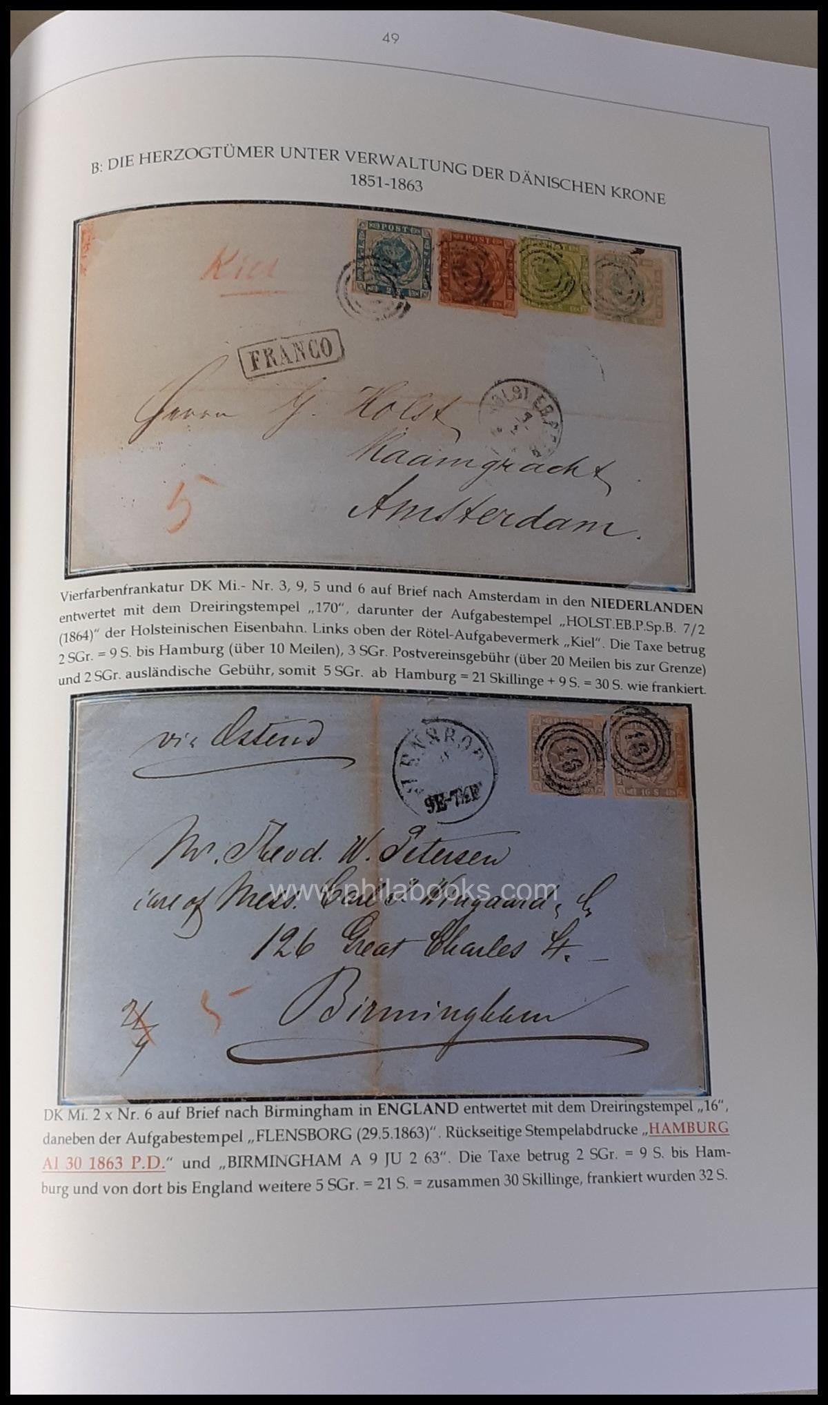 Heinrich Köhler (Hrsg.), Edition Spéciale, Schleswig-Holstein 1850 ...
