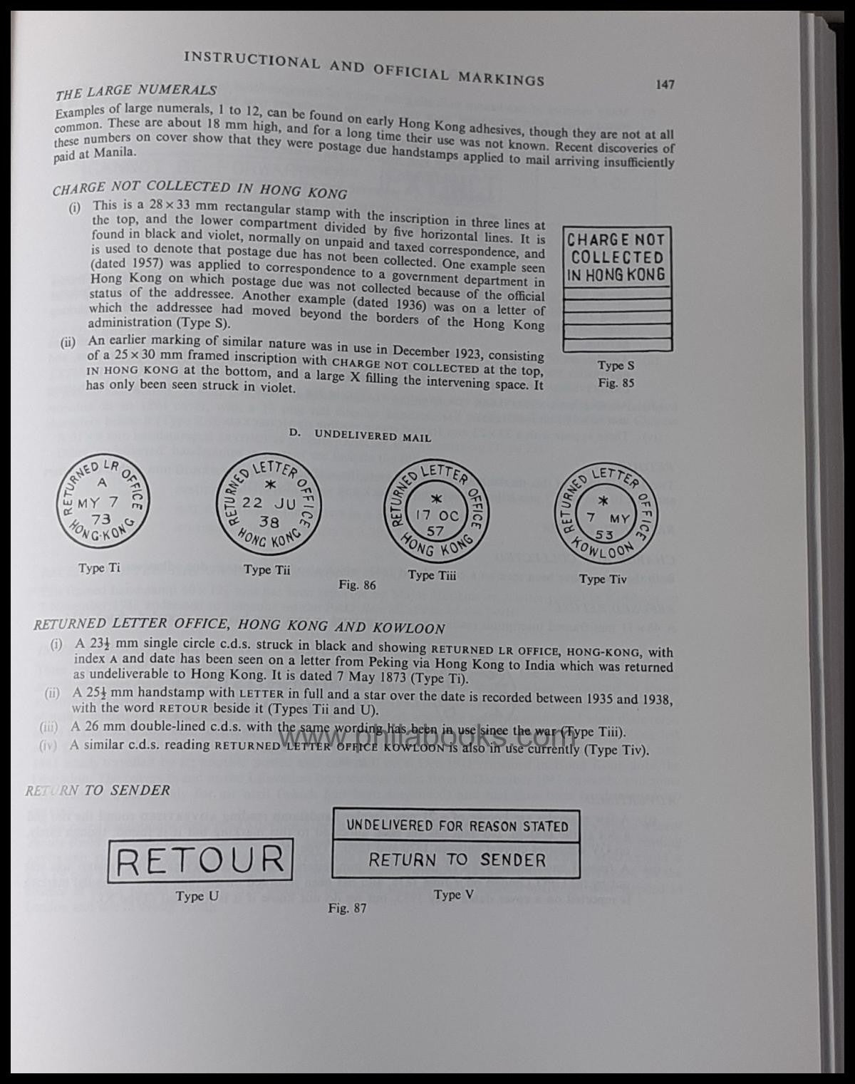 Webb, F.W., The Philatelic and Postal History of Hong Kong and the ...