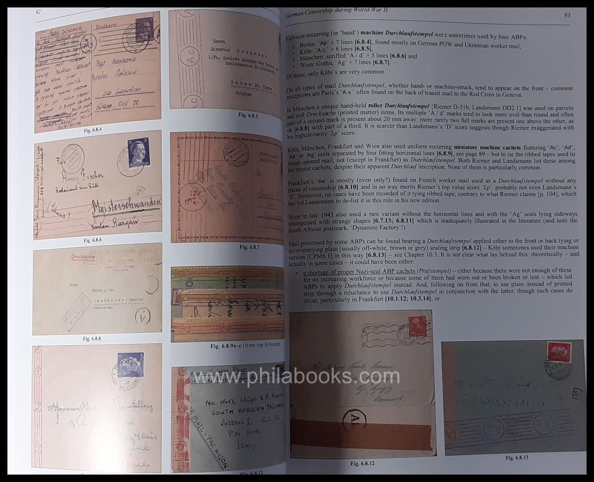 Townshend P., German Censorship of International Mail during World ...
