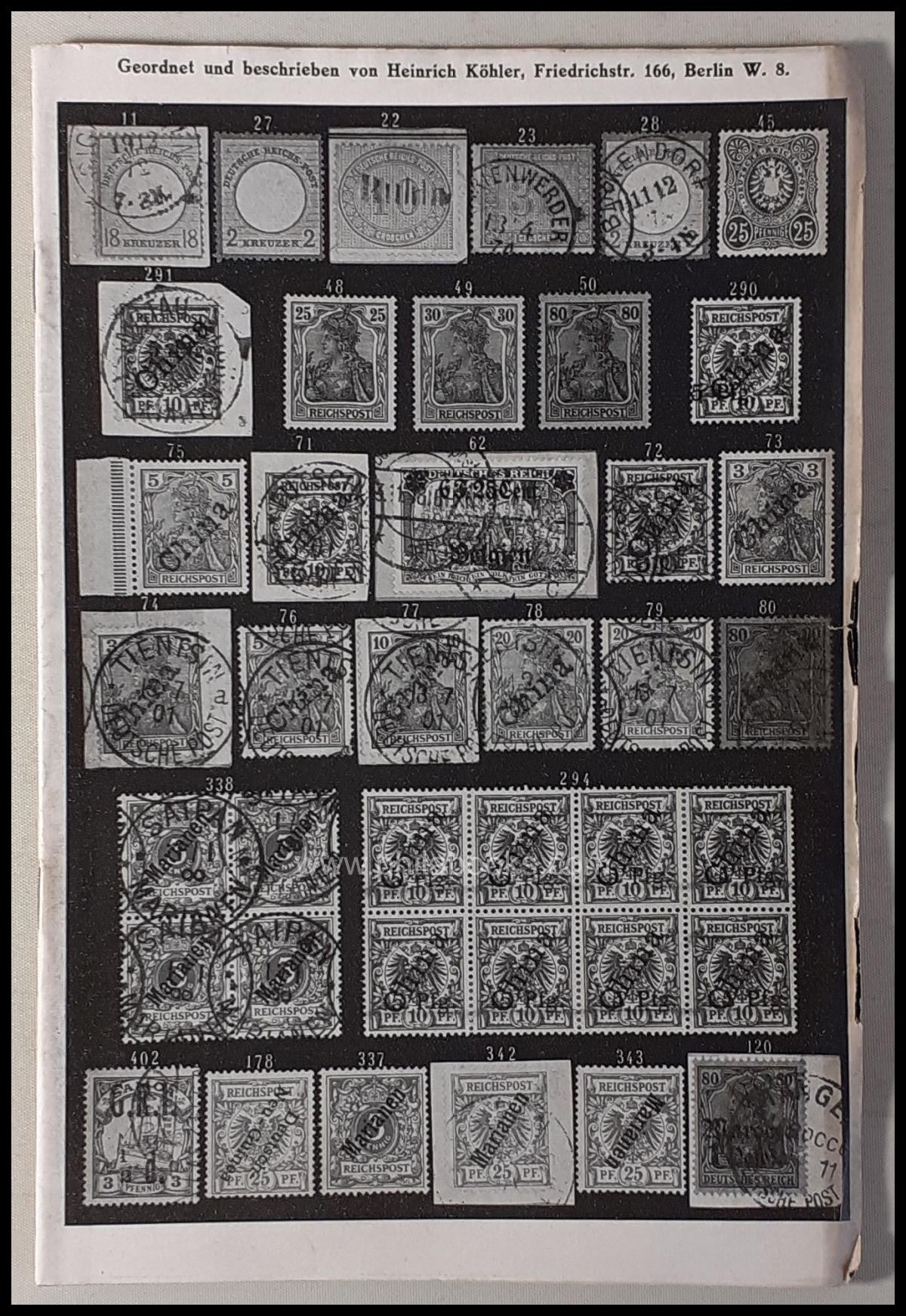HeinrichKöhler, Auktion 025, 1921-11
