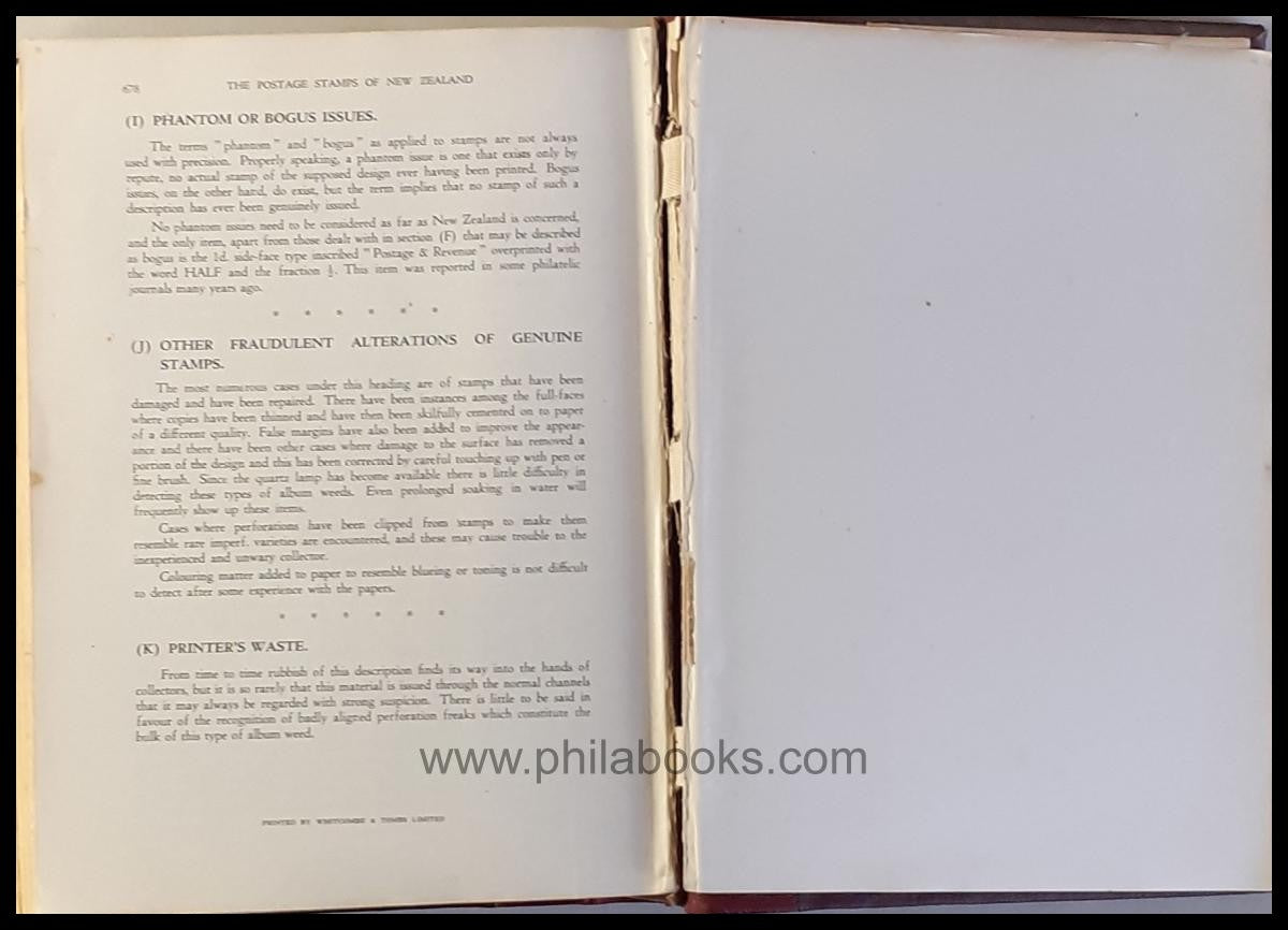 Royal Philatelic Society of New Zealand, The Postage Stamps of New ...