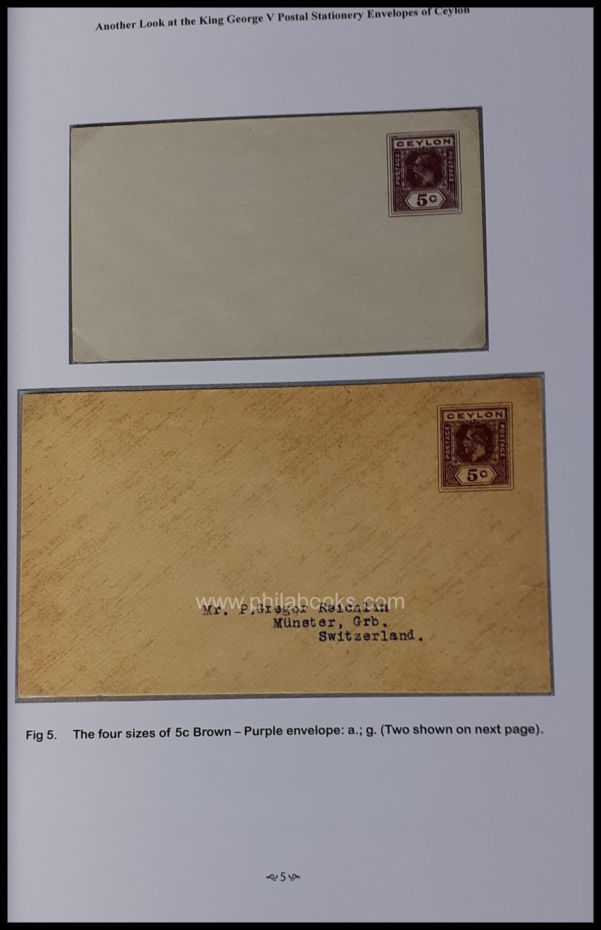 Winters, Graham: Ceylon Postal Stationery: Another Look at King Ge ...