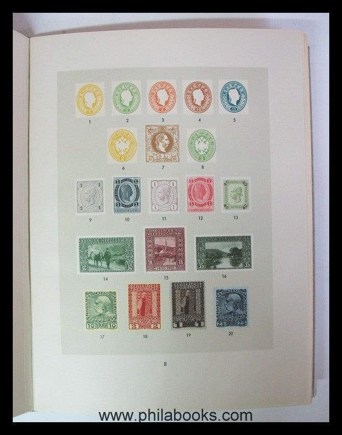100 Jahre österreichische Briefmarke, 2. Aufl., 1950, Festschrift  ...