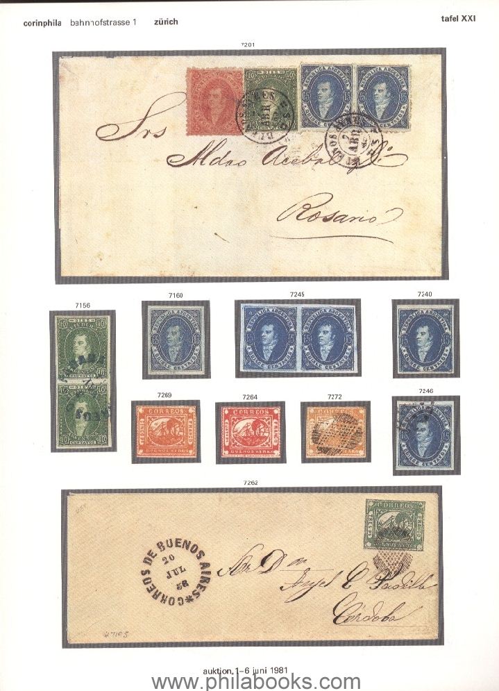 Corinphila, Auktion 066, 1981-06, Argentinien, Schweiz, Uruguay